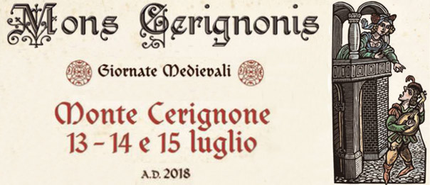 Mons Cerignonis 2018 Giornate Medievali a Monte Cerignone