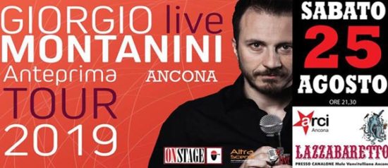 Giorgio Montanini "Anteprima tour 2019 - Stand Up Comedy" al Lazzabaretto ad Ancona