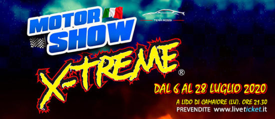 Motor Show X-Treme, Lo spettacolo dei motori a Lido di Camaiore