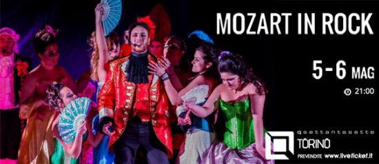 Mozart in rock al Q77 di Torino