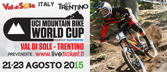 Finali Coppa del Mondo di MOUNTAIN BIKE UCI 2015 in Val di Sole Trentino