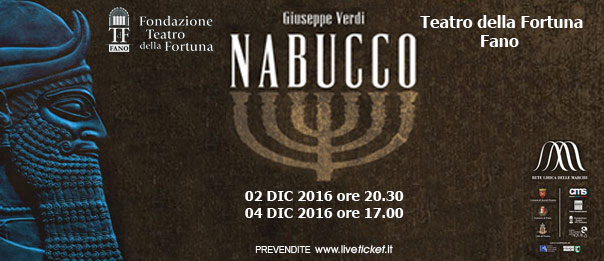 Nabucco al Teatro della Fortuna di Fano