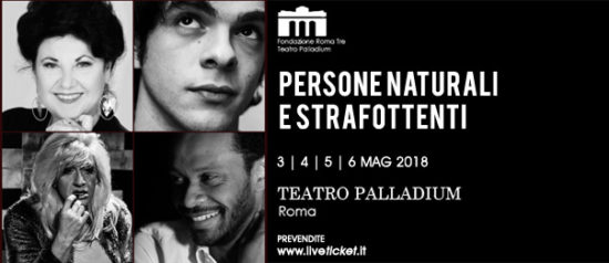 Persone naturali e strafottenti al Teatro Palladium a Roma