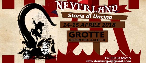 Neverland - Storia di Capitan Uncino alle Grotte di Pertosa-Auletta a Pertosa
