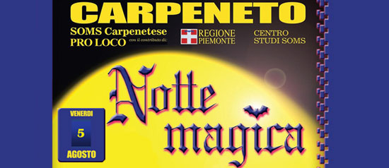 Notte Magica a Carpeneto