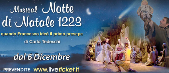 “Notte di Natale 1223” al Teatro Metastasio di Assisi