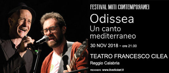 Odissea Un canto mediterraneo al Teatro Francesco Cilea di Reggio Calabria