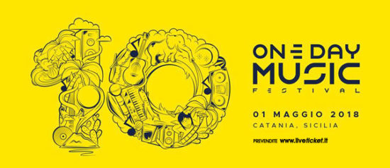 One Day Music Festival 2018 al Lido Azzurro di Catania