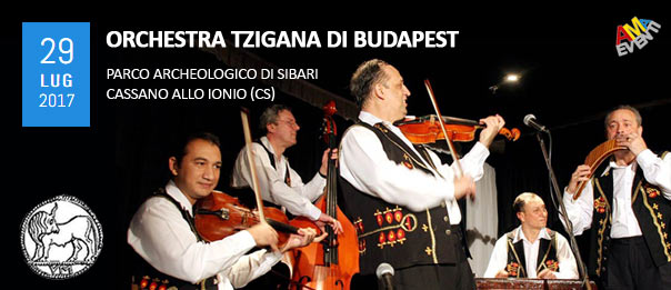 Orchestra Tzigana di Budapest al Parco Archeologico di Sibari