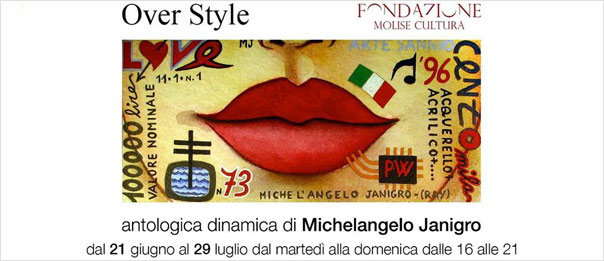 "Over Style" Michelangelo Janigro al Palazzo ex Gil a Campobasso