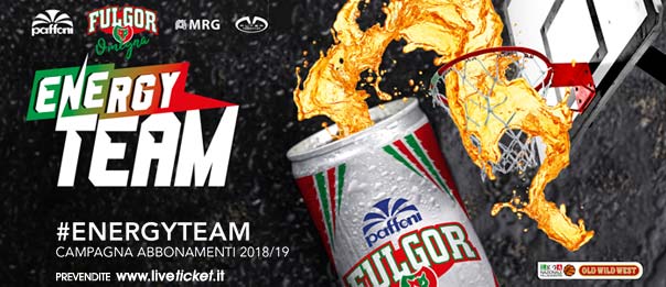 Paffoni Fulgor Omegna - Campionato serie B Stagione 2018/19