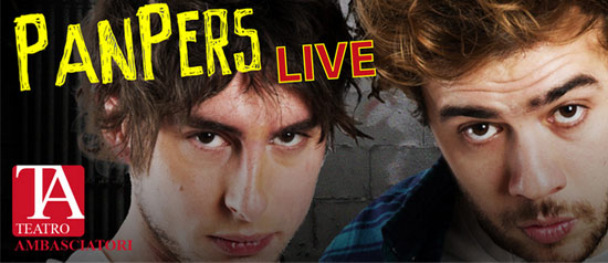 Web Stars Live Show "Panpers Live" al Teatro Ambasciatori di Catania