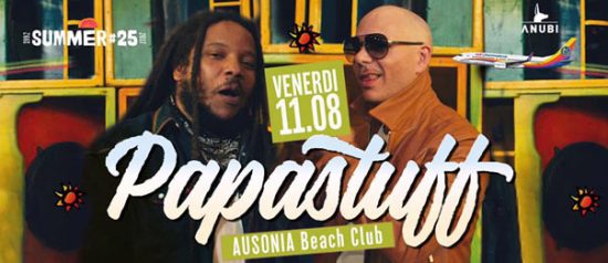 Papastuff all'Ausonia Beach Club di Trieste