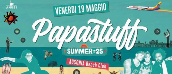 Papastuff all'Ausonia Beach Club di Trieste