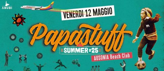 Papastuff all'Ausonia Beach Club di Trieste