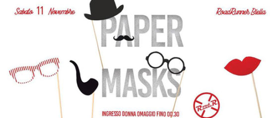 Paper masks al Road Runner di Biella