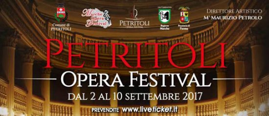 Per Marche Opera Festival "Petritoli Opera Festival" a Petritoli