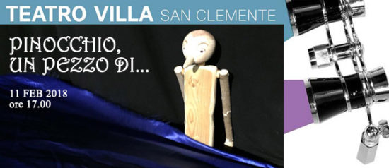 Pinocchio, un pezzo di... al Teatro Giustiniano Villa di San Clemente