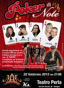 Poker di Note al Teatro Perla di Bologna