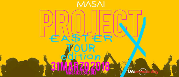 Project X - Easter tour edition al Masai Club Cagli