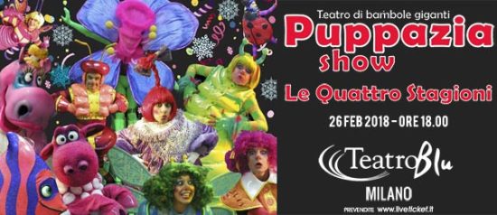 Puppazia Show "Le quattro stagioni" al Teatro Blu a Milano