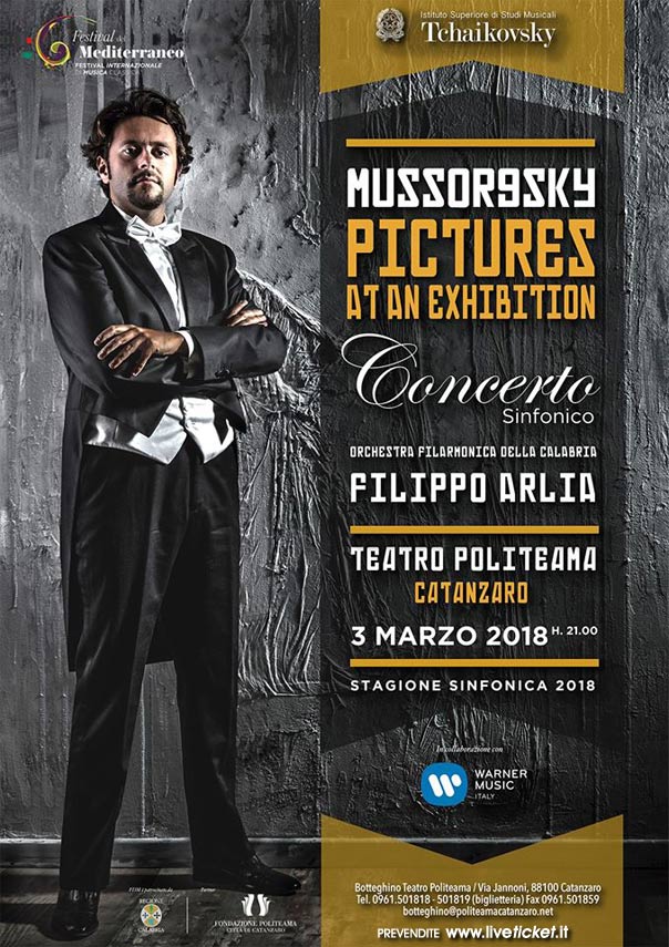 Orchestra Filarmonica della Calabria "Quadri di un'esposizione" al Politeama Catanzaro