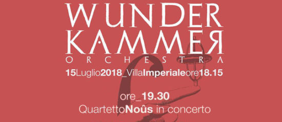 Concerto Quartetto Noûs alla Villa Imperiale a Pesaro