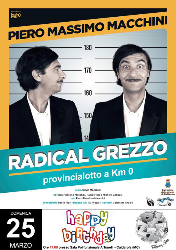 Piero Massimo Macchini “Radical grezzo" al Centro Polivalente a Caldarola