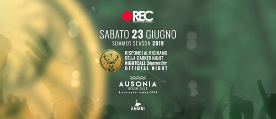REC Move your saturday - Jägermeister official night all'Ausonia Beach Club di Trieste