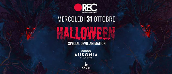 REC Halloween - Closing night all'Ausonia Beach Club di Trieste