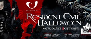Resident Evil Halloween al Villa Pascià