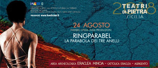 Ringparabel - La parabola dei tre anelli all'Area Archeologica Eraclea Minoa a Cattolica Eraclea (AG)