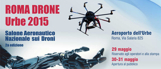 Roma Drone Expo&Show 2015