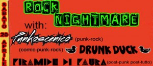 "FatCat Live Rock Nightmare" al Circolo Cafè di Dervio