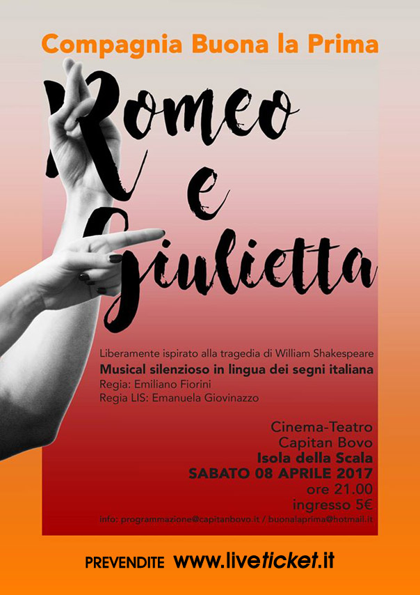 Romeo e Giulietta al Teatro Capitan Bovo di Isola della Scala