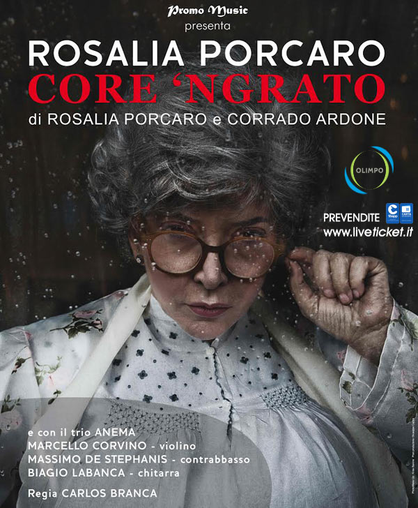 Voci di Sicilia - Rosalia Porcaro "Core 'ngrato" al Teatro Garibaldi di Enna