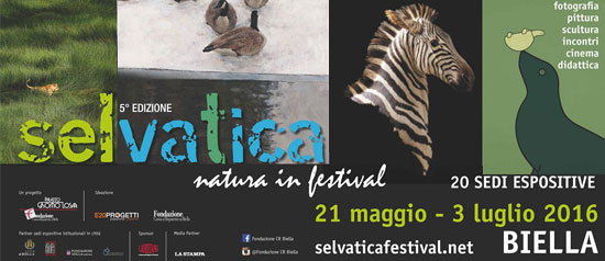 "Selvatica, Arte e Natura in Festival" a Palazzo Gromo Loso a Biella