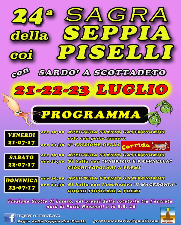 24° Sagra Della Seppia Coi Piselli a Loreto