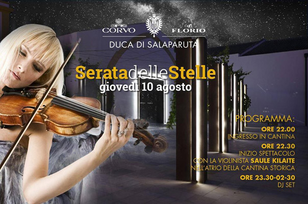 Florio Summer & WorldNights 2017 "Serata delle Stelle" alle Cantine Florio a Marsala