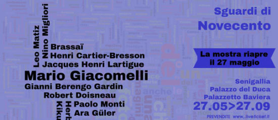 "Sguardi di Novecento: Giacomelli e il suo tempo" mostra a Senigallia