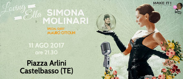 Simona Molinari in concerto - "Loving Ella" alla Piazza Arlini a Castelbasso