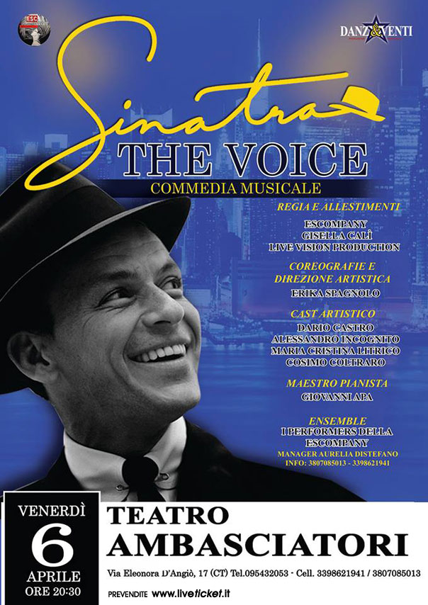 Sinatra the voice al Teatro Ambasciatori di Catania