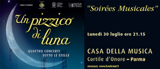 Soirées Musicales alla Casa della Musica a Parma
