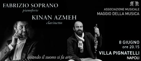 Kinan Azmeh e Fabrizio Soprano a Villa Pignatelli a Napoli