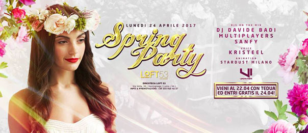 Spring Party al Loft 53 di Luino