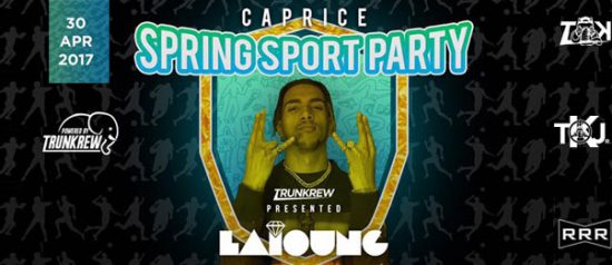 Spring sport party w/ Laïoung al Caprice Disco di Piacenza