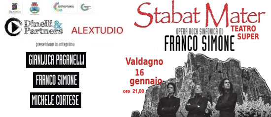 "Stabat Mater" di Franco Simone al Teatro Super di Valdagno