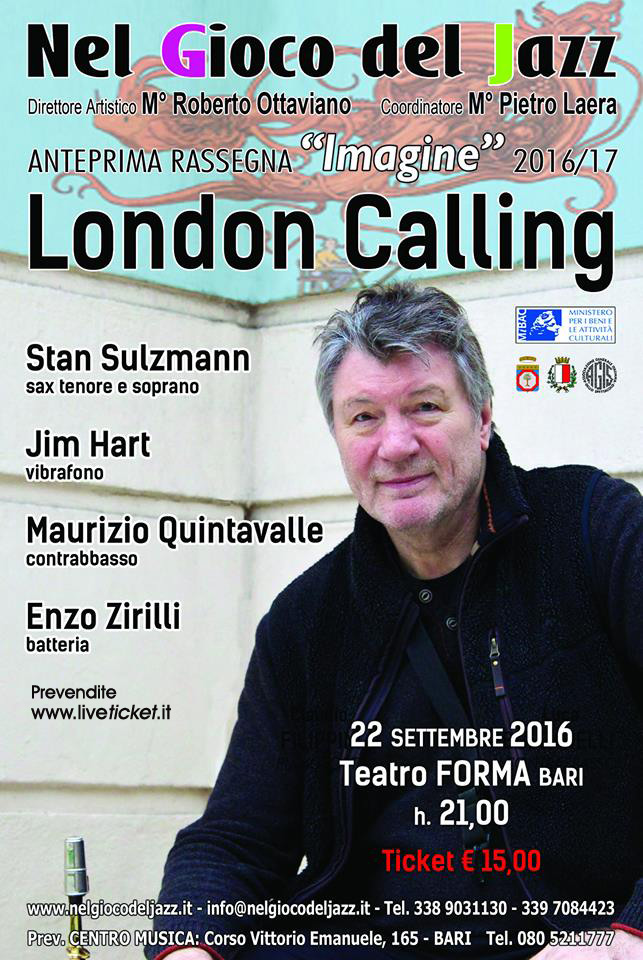 "London Calling" al Teatro Forma di Bari