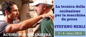 Stage con il regista Stefano Reali a Roma