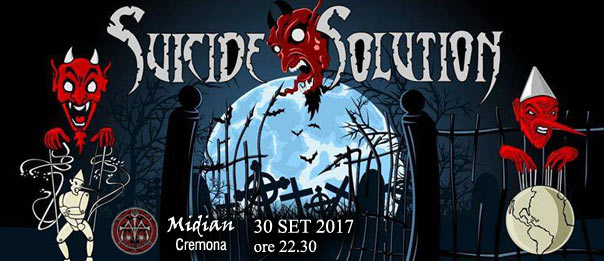 Suicide Solution al Midian Live Pub di Cremona